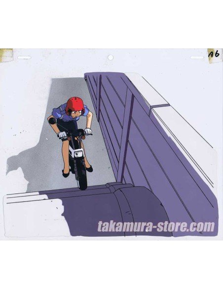 You're Under Arrest anime cel