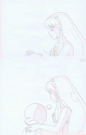 Urusei Yatsura - Lamu set of sketches