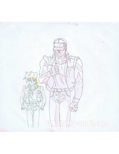Fatal Fury anime cel