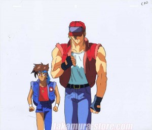 Fatal Fury anime cel