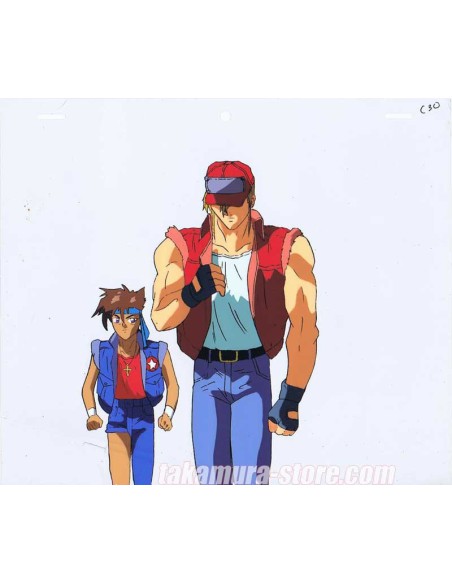 Fatal Fury anime cel