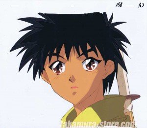 Kenshin anime cel