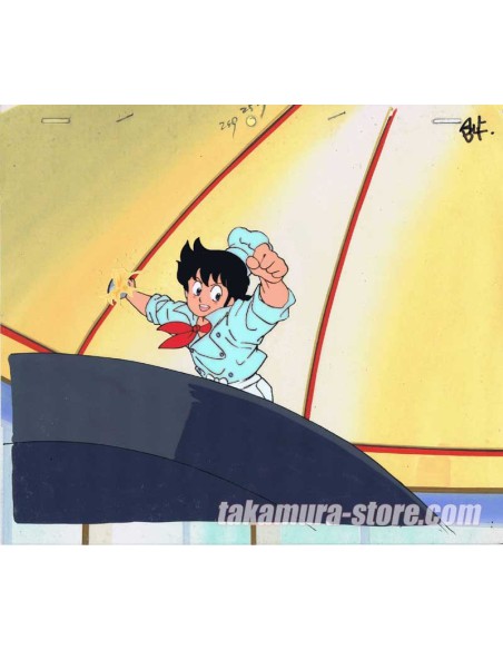 Mister Ajikko anime cel