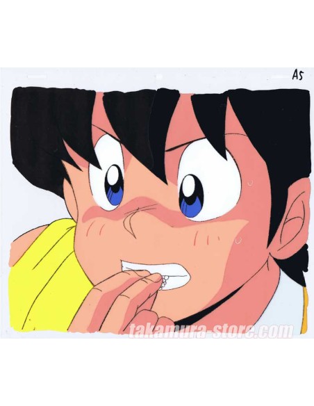 Mister Ajikko anime cel