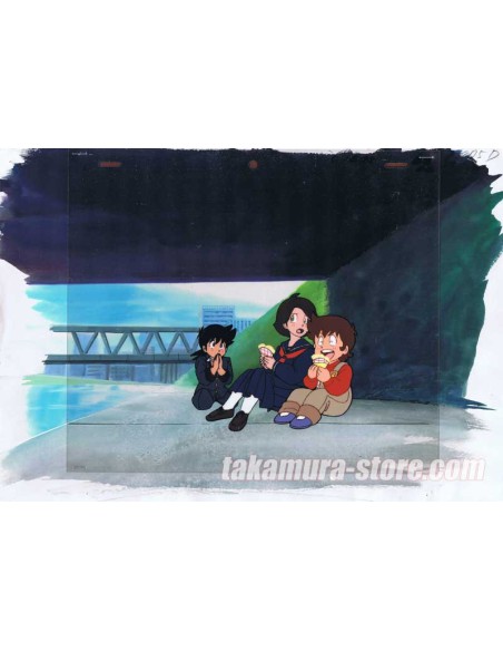 Mister Ajikko anime cel