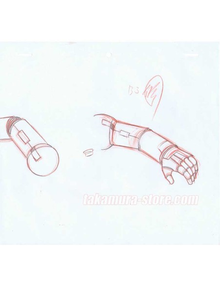 Captain Future set of sketches