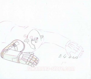 Captain Future set of sketches