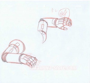 Captain Future set of sketches