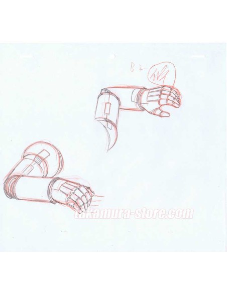 Captain Future set of sketches