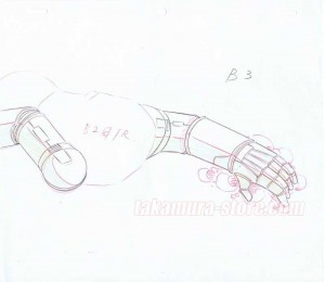 Captain Future set of sketches