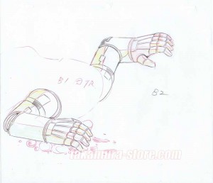 Captain Future set of sketches