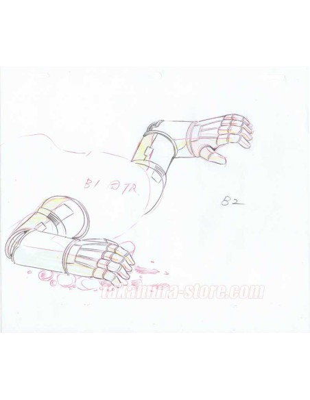 Captain Future set of sketches