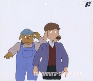 Sherlock Holmes Anime Cel