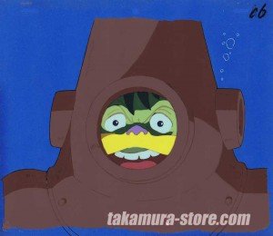 Sherlock Holmes anime cel