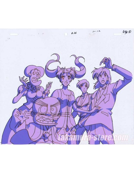 Cutey Honey anime cel