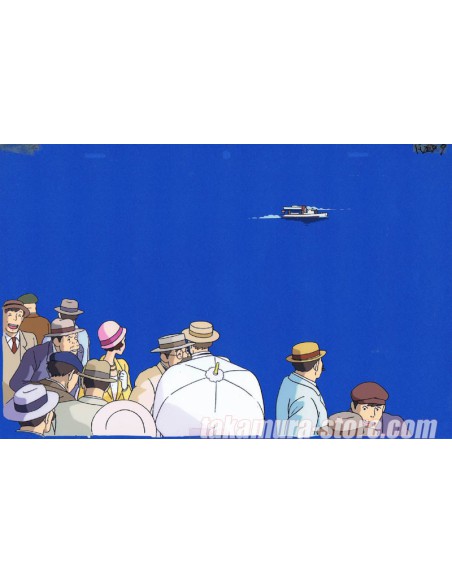 Porco Rosso anime cel