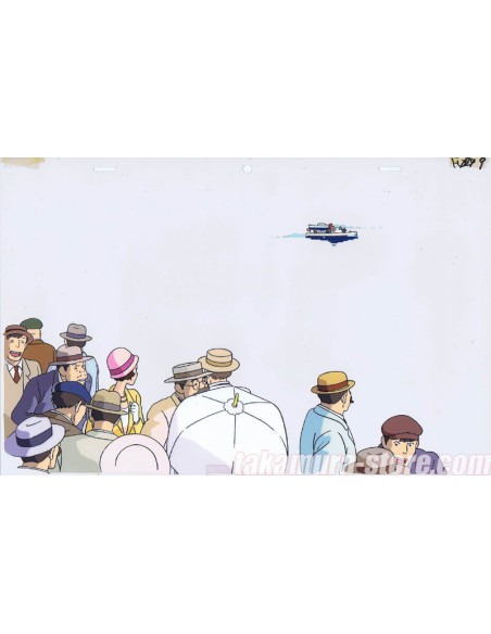 Porco Rosso anime cel