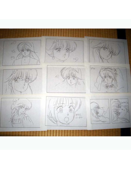 Setting Orange Road sketches