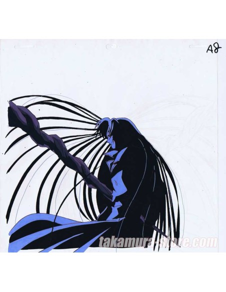 Cutey Honey anime cel