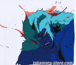 Devil Man anime cel