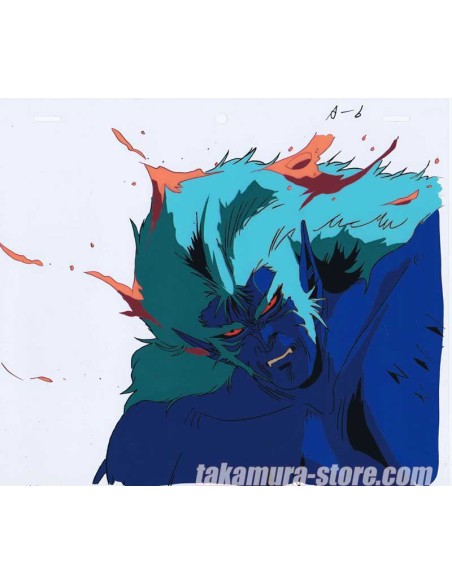 Devil Man anime cel