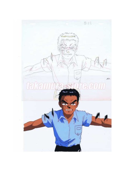 Ushio & Tora anime cel