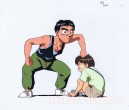 Ushio & Tora anime cel