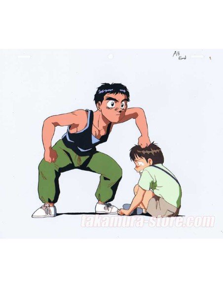 Ushio & Tora anime cel