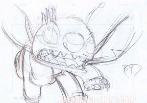 Lilo and Stitch set of 2 sketches