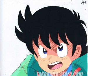 Mister Ajikko anime cel