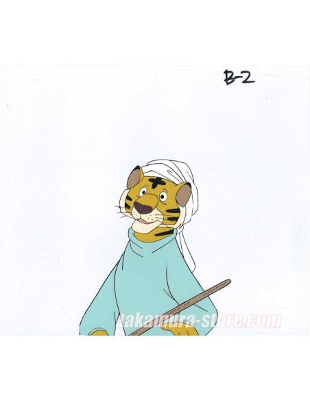 80 Days Around the World With Willy Fog anime cel