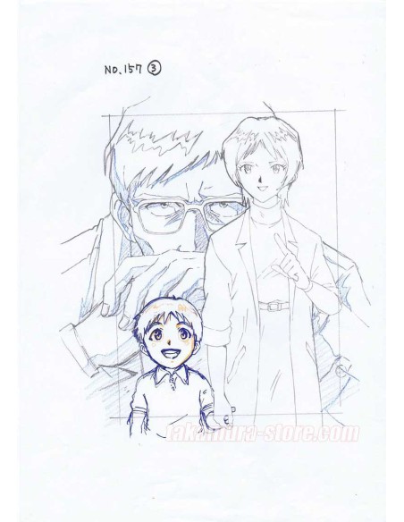 Evangelion Crayonné hanken carddass