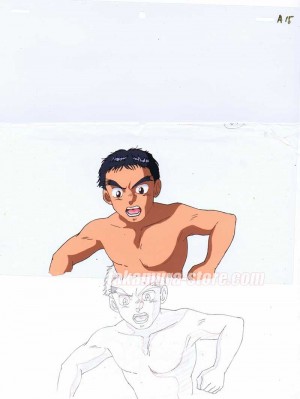 Ushio & Tora anime cel