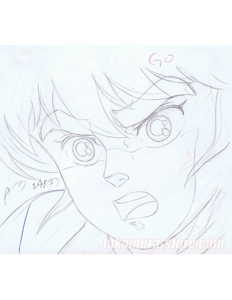 Getter Robo Go lot de crayonnés