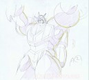Getter Robo Go set of 2 sketches
