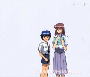 Clamp School Detectives anime cel