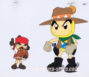 Bomber Man anime cel