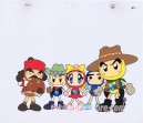 Bomber Man anime cel