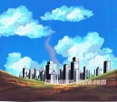 Zillion anime cel 2