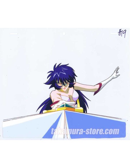 Cutey Honey anime cel