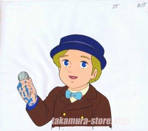 A Little Princess Sara anime cel