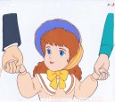 A Little Princess Sara anime cel