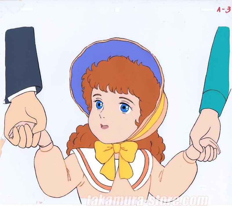 A Little Princess Sara anime cel A Little Princess Sara anime cel