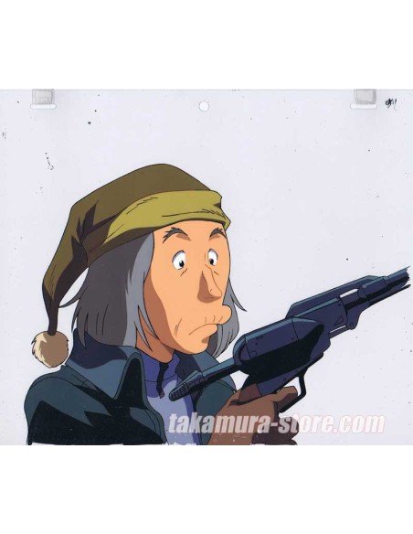 Queen Emeraldas anime cel
