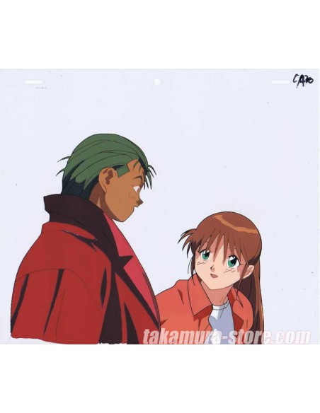Blue Seed anime cel