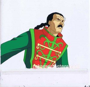 Virtua Fighter anime cel