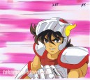 Saint Seiya anime cel