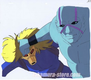 Space Cobra anime cel