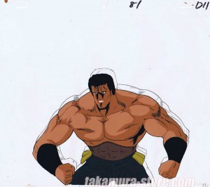 Hokuto no Ken anime cel