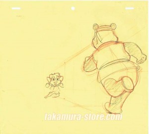 Bamboo Bear set of original sketches
